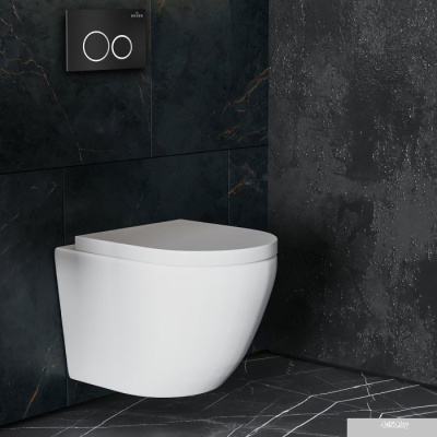 Roxen Antares One Rimless 6 в 1 StounFix Slim 506495 (кнпка: черный матовый)