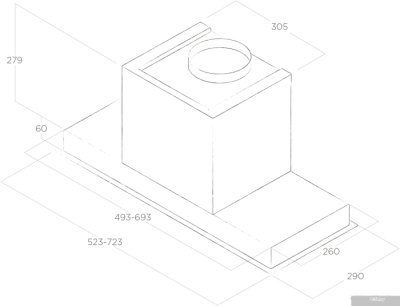 Elica Hidden 2.0 IX/A/60 PRF0092333A