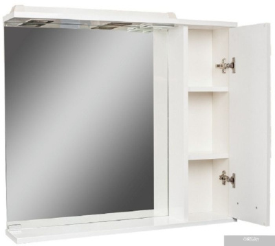 Домино Шкаф с зеркалом Cube 80 (правый)
