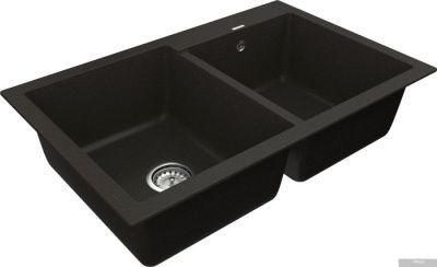 Кухонная мойка Vankor Orman OMP 05.80 (черный)