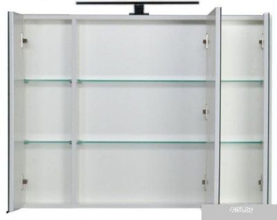 Aquanet Шкаф с зеркалом Латина 100 00179636 (белый)