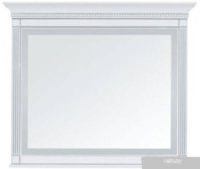 Aquanet Зеркало с полкой Селена 120 00201648 (белый/серебро)