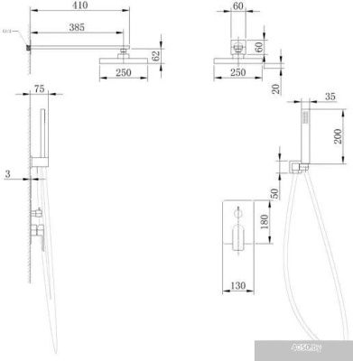 Abber Weiss Insel AF8018B (черный матовый)