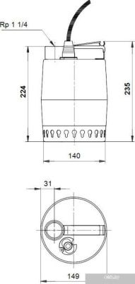 Насос Grundfos Unilift KP 350 M 1