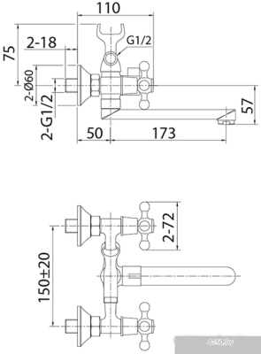 Milardo Duplex DUPSB02M02