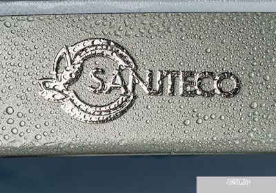 Saniteco SN-8001W 100x100 (прозрачное стекло)