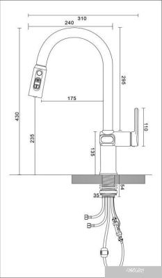 Esko K15B LED (черный)