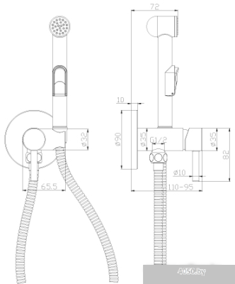 Смеситель Rossinka Silvermix X25-51