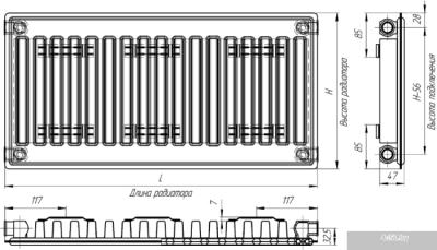 Лидея ЛУ 11-514 500x1400 Лидея ЛУ 11-514 500x1400