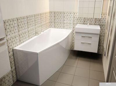 Ванна Astra-Form Скат 170x75 (правая)