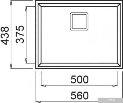 Кухонная мойка Elleci Karisma 105 Undermount Ghisa 70