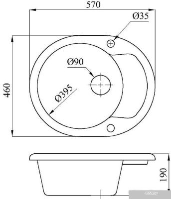 БелЭворс Lux R (антрацит)