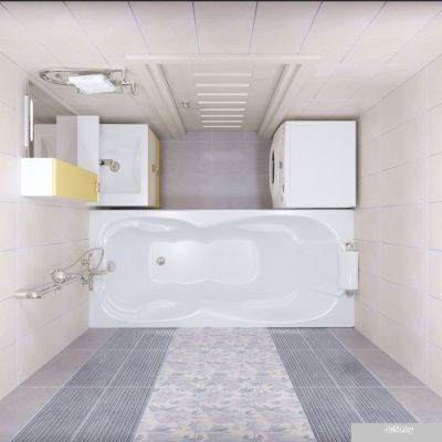 Triton Персей 190x90 (с каркасом, сифоном, экраном)