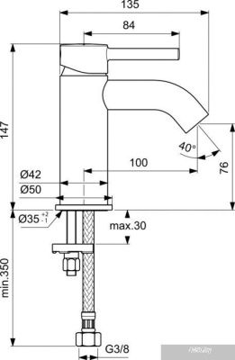 Ideal Standard Ceraline BC268XG