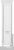 Aquanet Шкаф-пенал Селена 40 00201645 (левый, белый/серебристый)