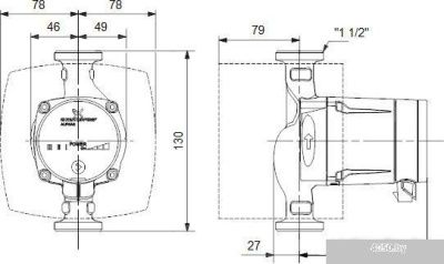 Насос Grundfos Alpha2 L 25-40 130