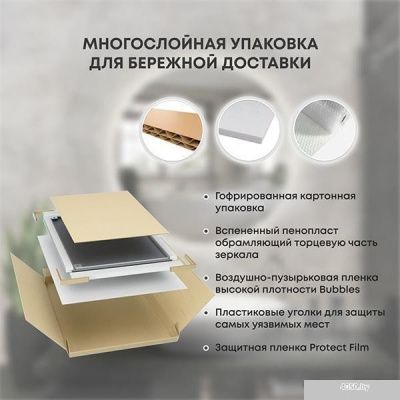 Roxen Зеркало Pure 510175-90 90х70