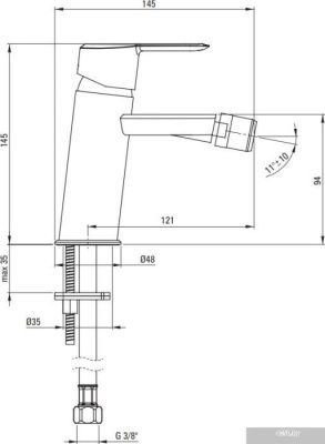 Deante Arnika Titanium BQA D30M