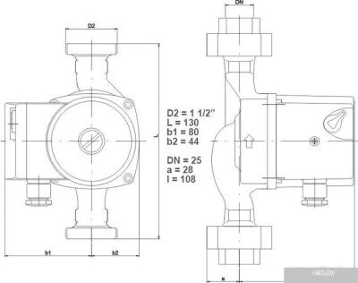 Насос IMP Pumps SAN 25/40-130 (979521767)