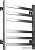 Полотенцесушитель Ростела Квадро V 30 1/2 6 перекладин 40x60 см