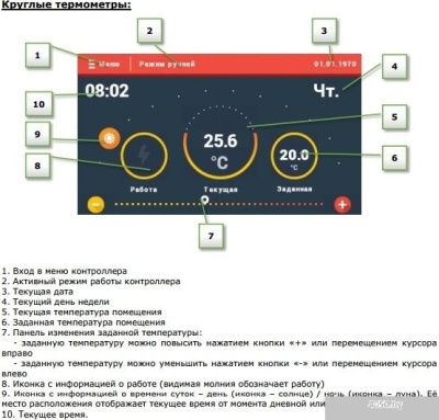 Терморегулятор Tech ST-283 C WiFi (черный)