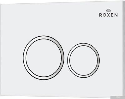 Roxen Antares в комплекте с инсталляцией StounFix Slim 6 в 1 501501 (кнопка: белый глянец)