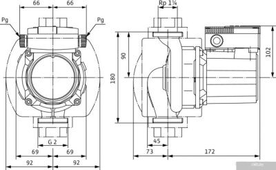 Насос Wilo TOP-S30/10 EM PN6/10