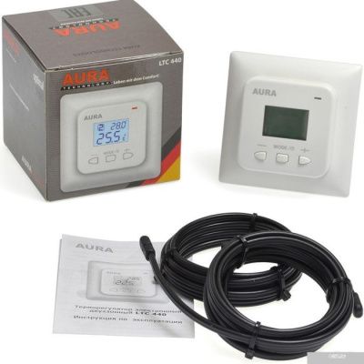 Терморегулятор Aura LTC 440 (белый)