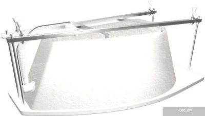 Ванна Triton Бэлла 140x76L (с каркасом)