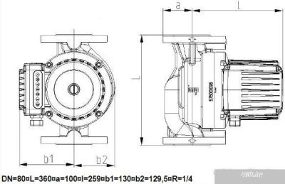 IMP Pumps GHNbasic II 80-70F PN6