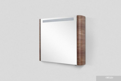 AM.PM Шкаф с зеркалом Sensation 80 M30MCR0801TF (правый, табачный дуб)
