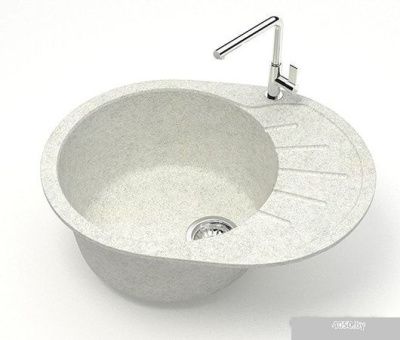Кухонная мойка Elmar M-03M (белый гранит Q15)