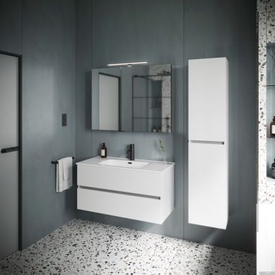 Sancos Тумба под умывальник Urban UR100W (белый глянец)