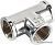 Фитинг General Fittings Тройник прямой хромированный 2700.14.B 2