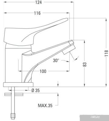 Deante Vero BOW 021M