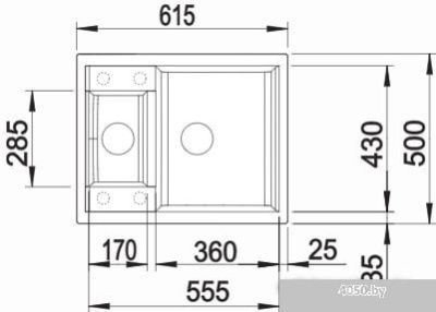 Кухонная мойка Blanco Metra 6 525922 (черный)