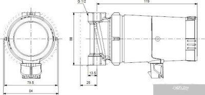 Насос Grundfos UP 15-14 BA PM
