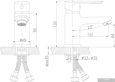 Смеситель Rossinka Silvermix RS32-11