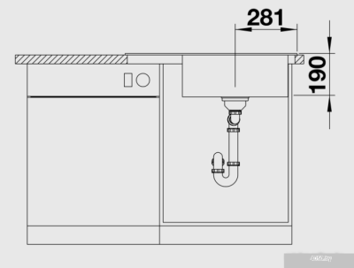 Кухонная мойка Blanco Zenar XL 6 S Compact (мускат) [521954]