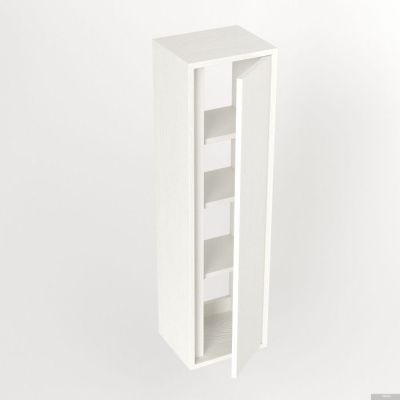 Дабер Шкаф-полупенал 014 СТ14.0.0.5 (белый древесный)