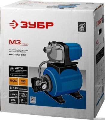 Насос Зубр НАС-М3-800