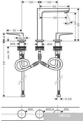 Hansgrohe Metropol 32515990
