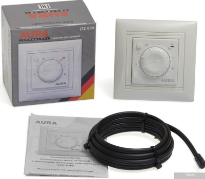 Терморегулятор Aura LTC 030 (белый)