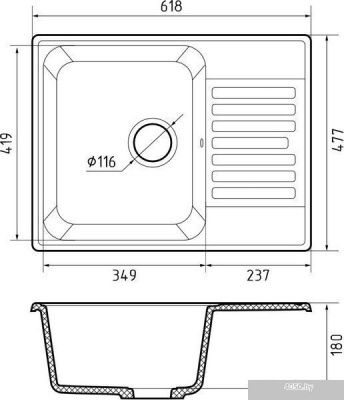 GranFest QUARZ Z-13 (темно-серый)