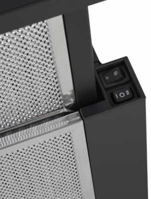 Кухонная вытяжка MAUNFELD VS Light (Glass) 60 (черное стекло)