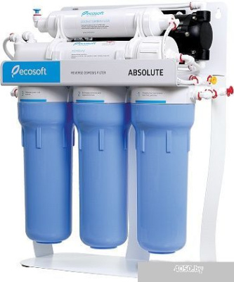 Система обратного осмоса ECOSOFT Absolute с помпой на станине MO550PSECO