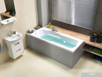 Cersanit Santana 140x70 (с каркасом и 2 экранами)