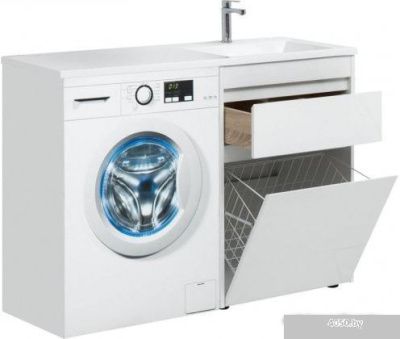 Aquanet Тумба под умывальник Токио 58 00239290 (правая, белый)