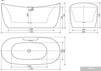 Ceramica Nova Jazz FB17 170x80