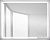 BelBagno Зеркало SPC-MAR-1000-800-LED-BTN